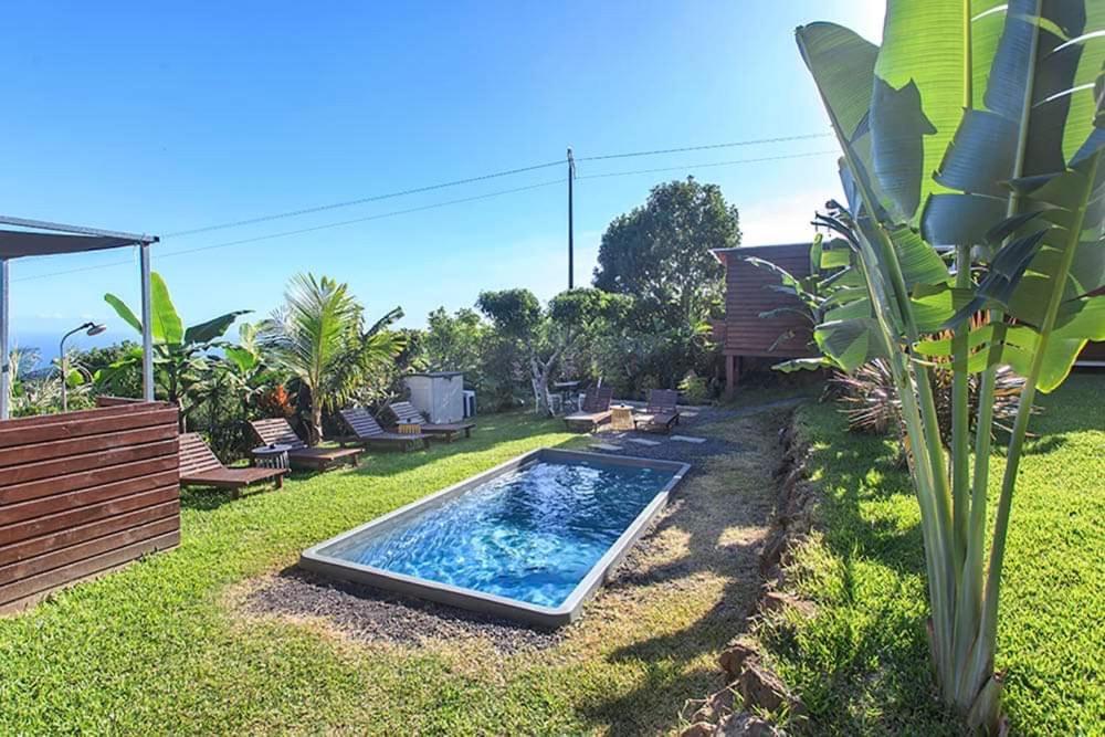 L'Escapade Creole Jacuzzi Privatif Bungalow Bananier Saint-Joseph Εξωτερικό φωτογραφία