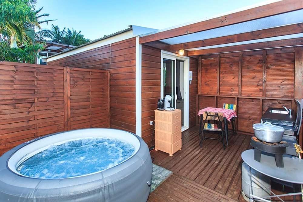 L'Escapade Creole Jacuzzi Privatif Bungalow Bananier Saint-Joseph Εξωτερικό φωτογραφία