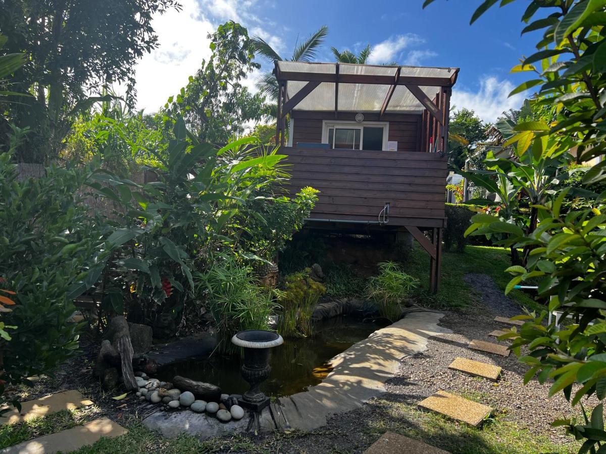 L'Escapade Creole Jacuzzi Privatif Bungalow Bananier Saint-Joseph Εξωτερικό φωτογραφία